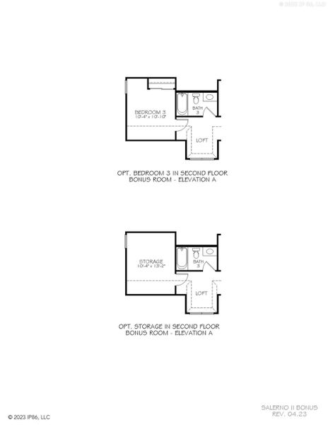 2D floor plan layout for the Salerno by Epcon Communities in The Grove at Haven Hill, Lenoir City, TN (Image 27). 2D floor plan layout for the Salerno by Epcon Communities in The Grove at Haven Hill, Lenoir City, TN (Image 27).