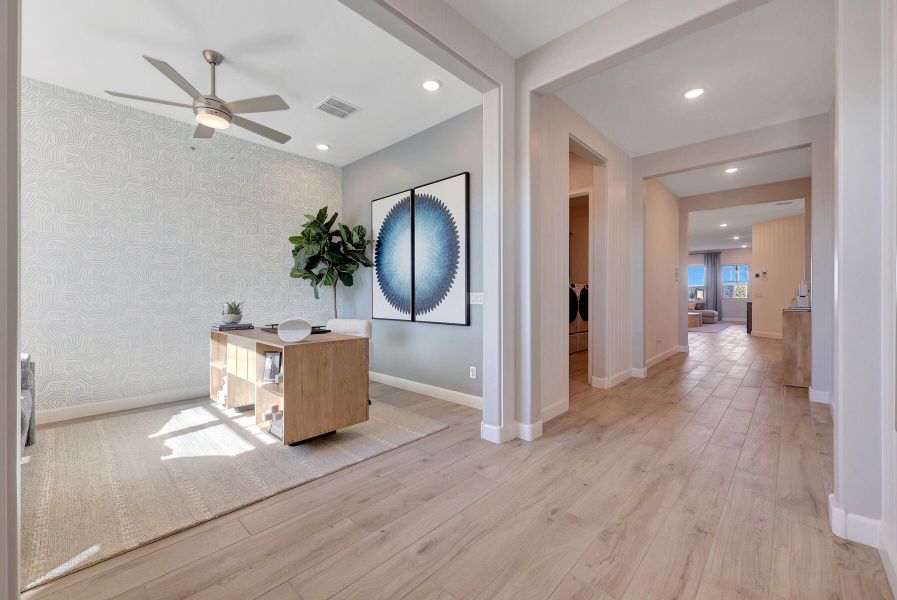 Representative furnished interior of a home built from the Violet by Mattamy Homes in White Tank Vistas, Waddell (Image 18).