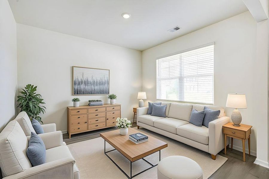 Furnished interior view inside a new home in Cedar Ridge - Locust Grove Station, Locust Grove (Image 10).