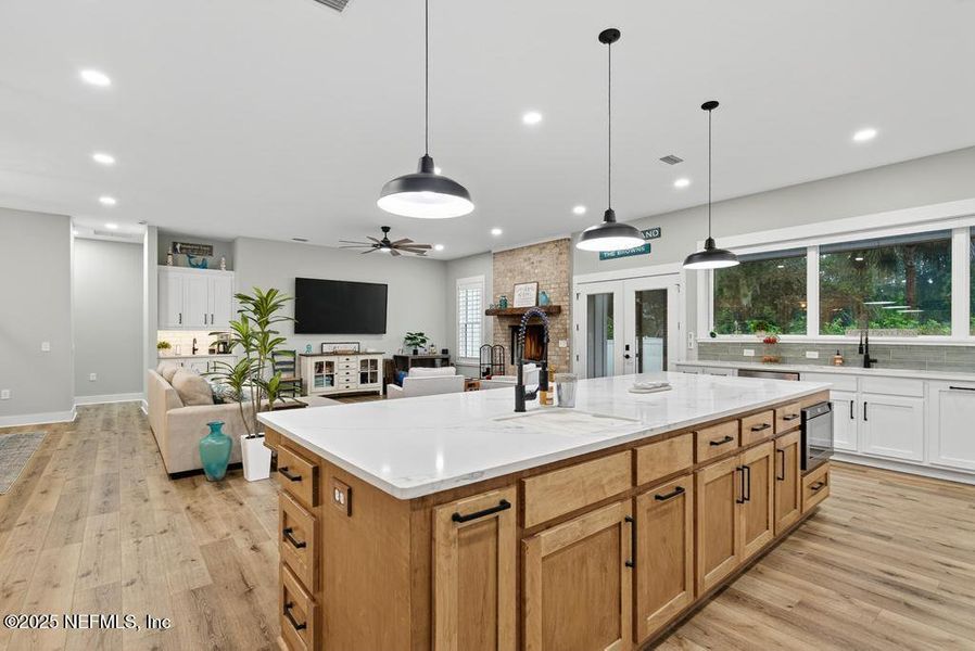 Furnished interior view inside a new home in , Fernandina Beach (Image 14).