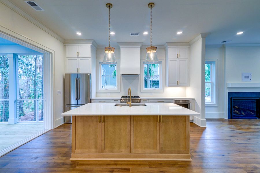 Furnished interior view inside a new home in , Johns Island (Image 5). Furnished interior view inside a new home in , Johns Island (Image 5).