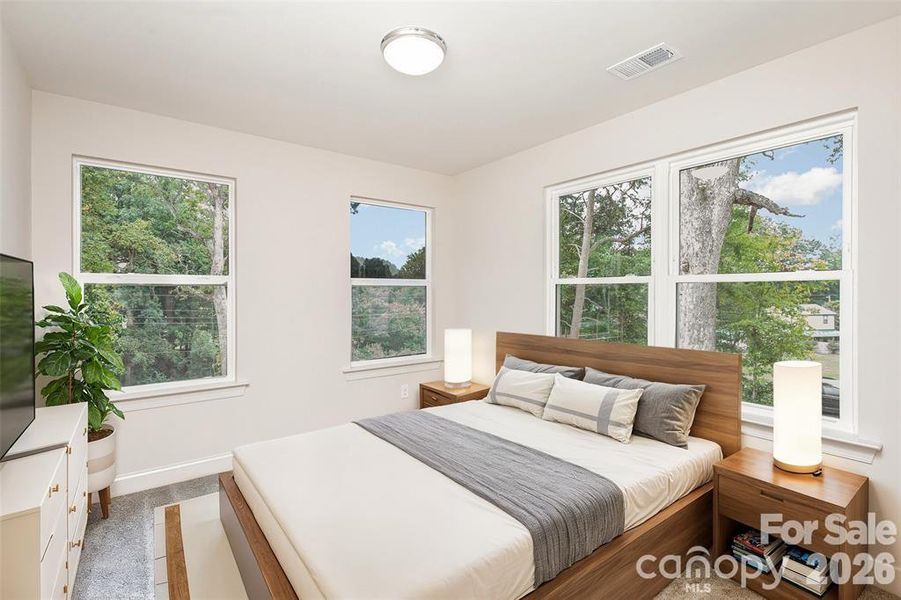 Furnished interior view inside a new home in , Statesville (Image 14).