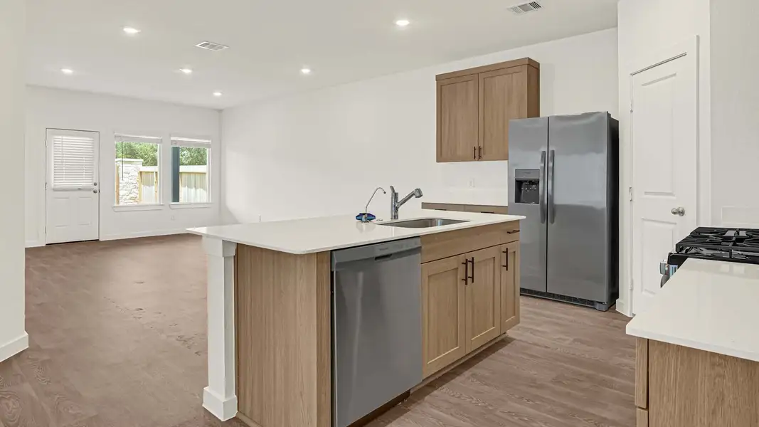 Furnished interior view inside a new home in Holly Ridge, Rosenberg (Image 12).