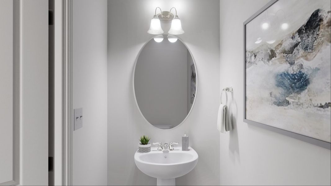 Sutton powder bathroom