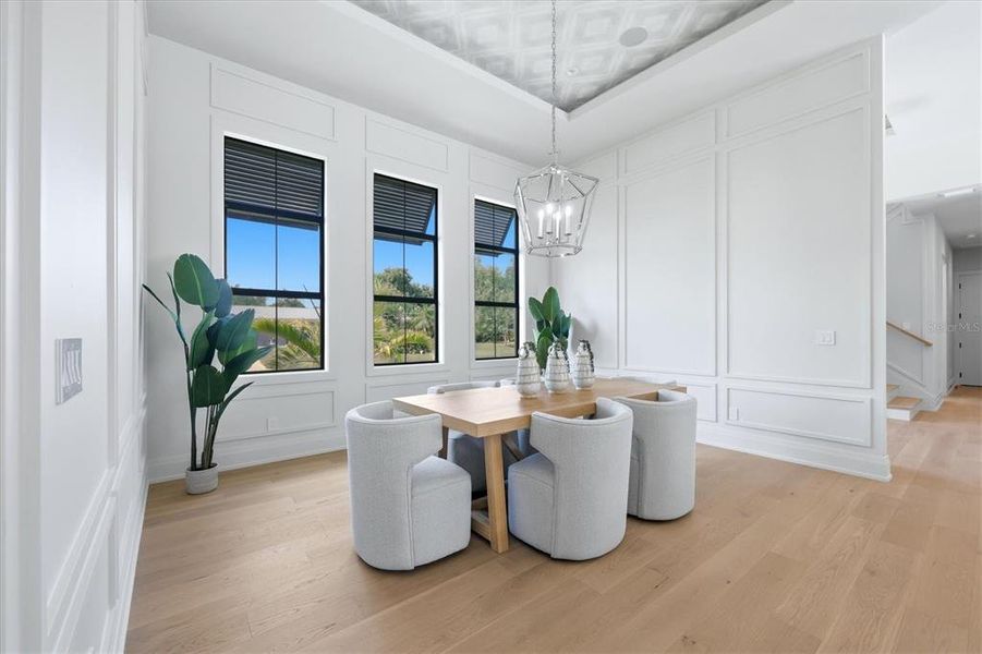 Furnished interior view inside a new home in , Sarasota (Image 8).