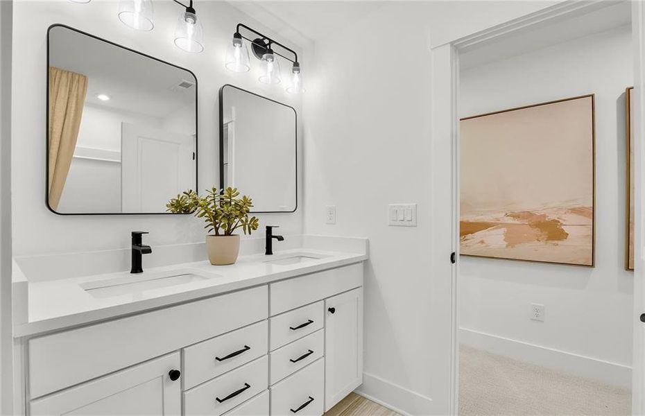Furnished interior view inside a new home in Berkeley Mill, Cumming (Image 16).