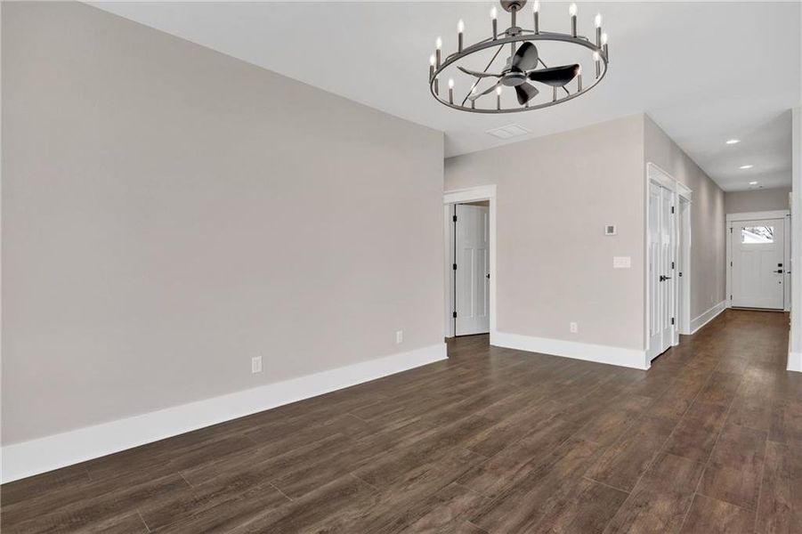 Spacious, unfurnished interior of a new home in , Covington (Image 33). Spacious, unfurnished interior of a new home in , Covington (Image 33).