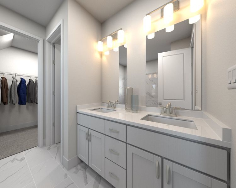 Furnished interior view inside a new home in Benders Cove - Premier Series, Mount Juliet (Image 7).