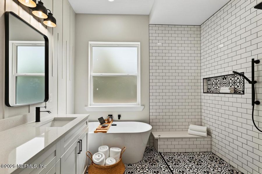 Furnished interior view inside a new home in , Yulee (Image 22). Furnished interior view inside a new home in , Yulee (Image 22).