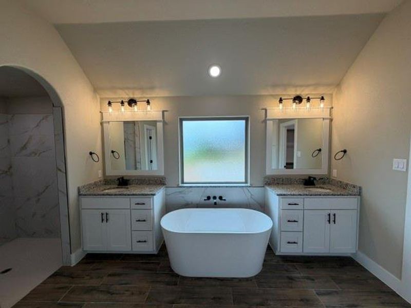 Furnished interior view inside a new home in , Springtown (Image 6).