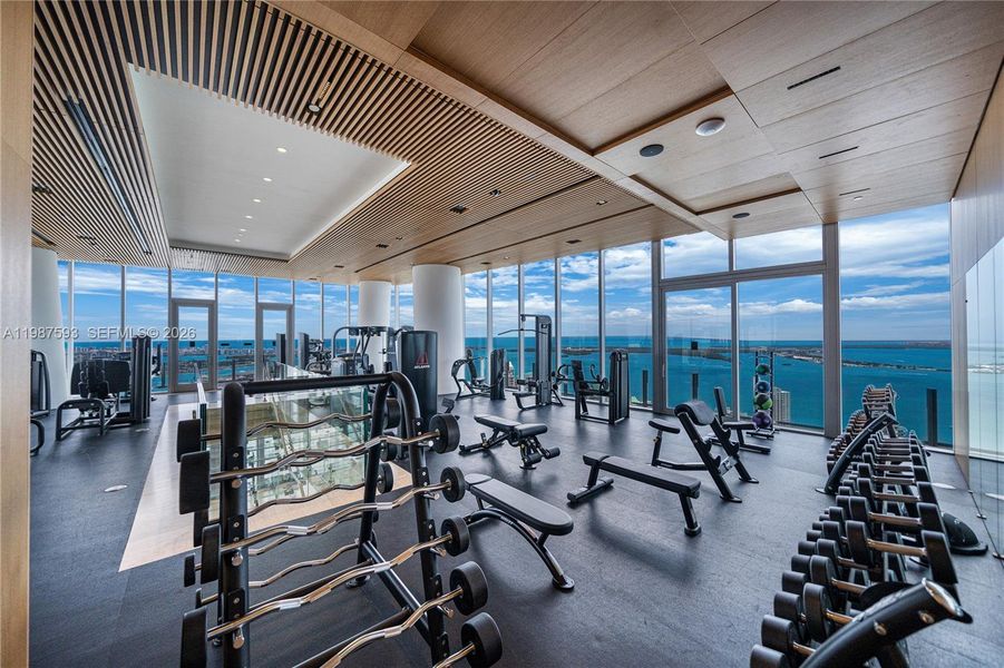 Level 54-Weights Floor. Level 54-Weights Floor.