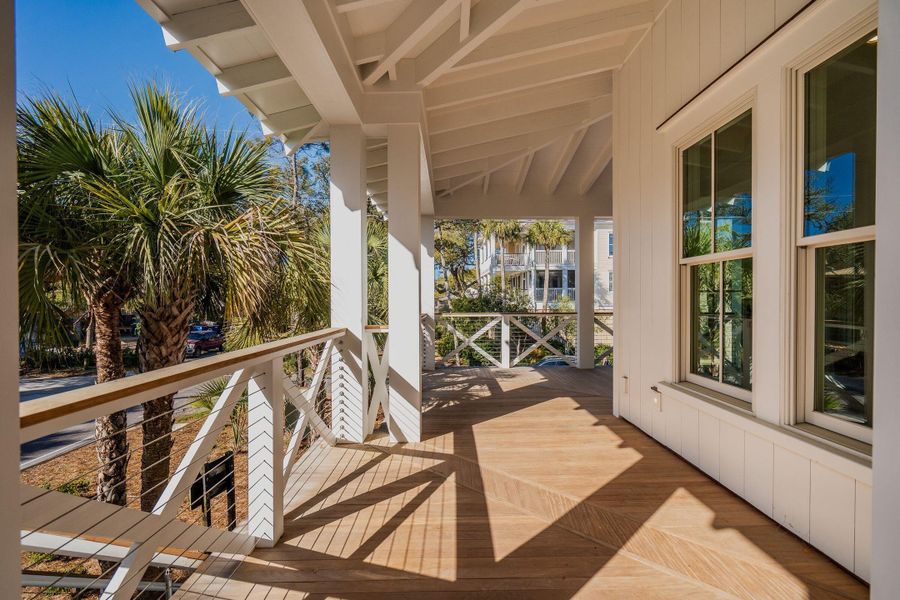 Exterior details and patio area of a home in , Folly Beach (Image 37).