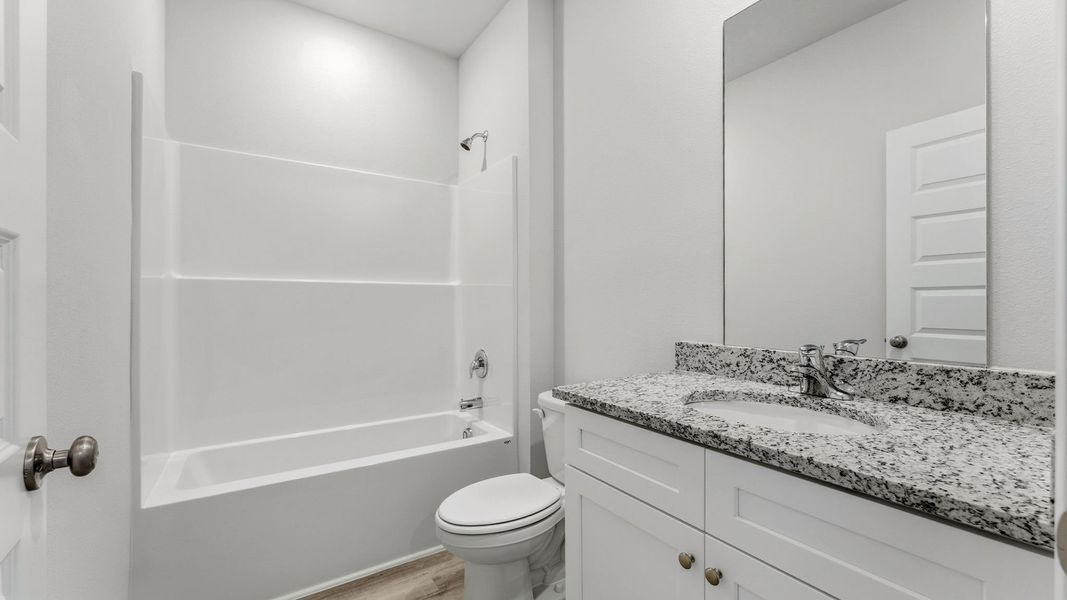 Furnished interior view inside a new home in Hodges Bayou Plantation, Panama City (Image 10).