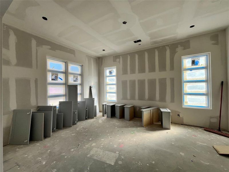 In-progress construction of a new home in , Fort Worth, TX (Image 7).