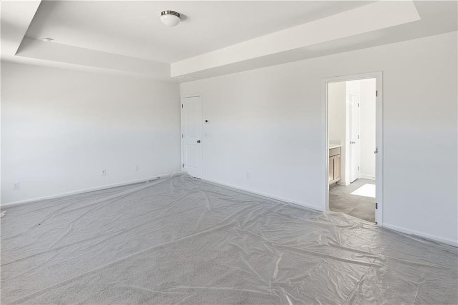 Spacious, unfurnished interior of a new home in The Reserve at Willow Oaks, Canton (Image 15).