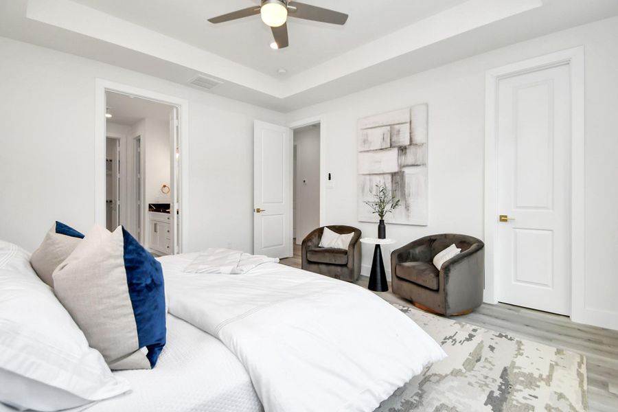 Primary Bedroom with 2 closets Primary Bedroom with 2 closets