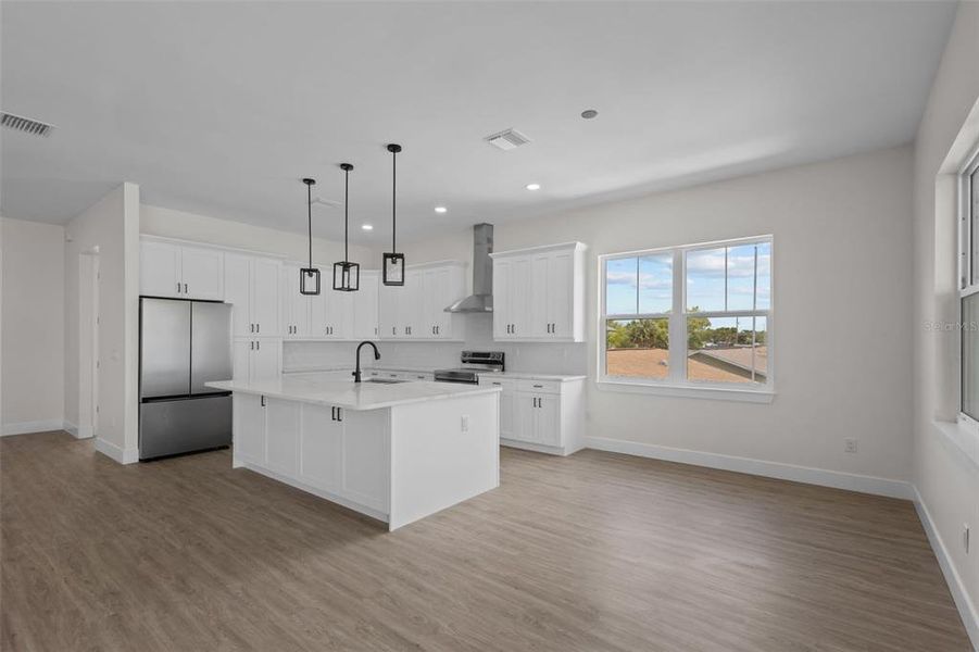 Furnished interior view inside a new home in , Hudson (Image 5).
