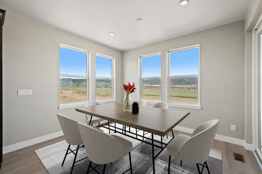 Furnished interior view inside a new home in Trumark Homes at Sterling Ranch, Littleton (Image 7).