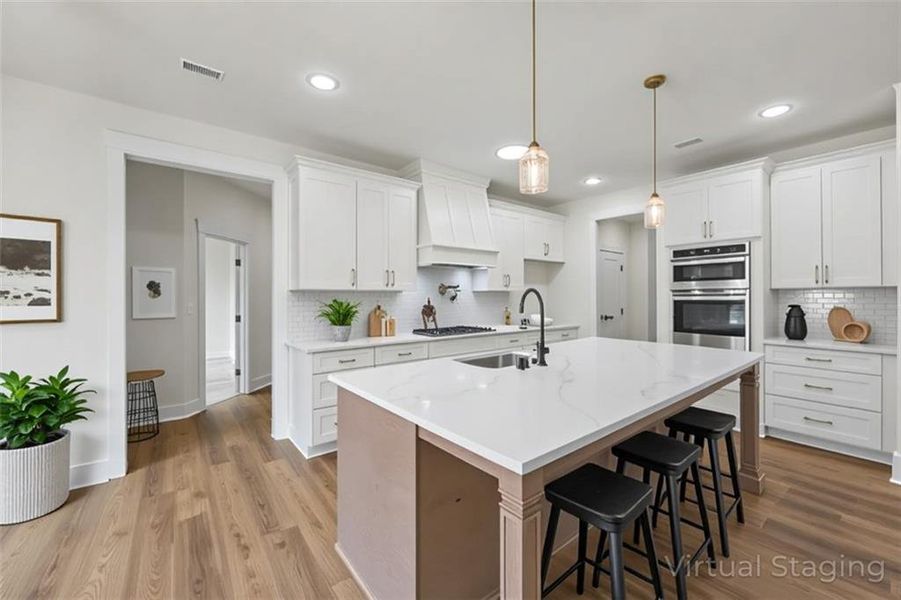 Furnished interior view inside a new home in , Gainesville (Image 21).