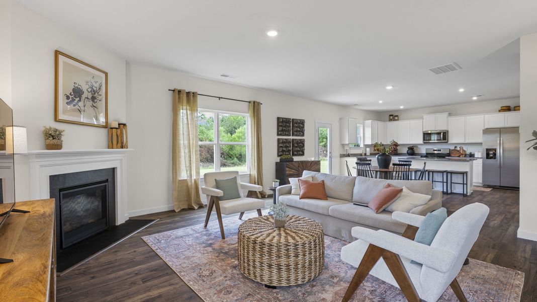 Furnished interior view inside a new home in Fairview Hills, Cleveland (Image 23).