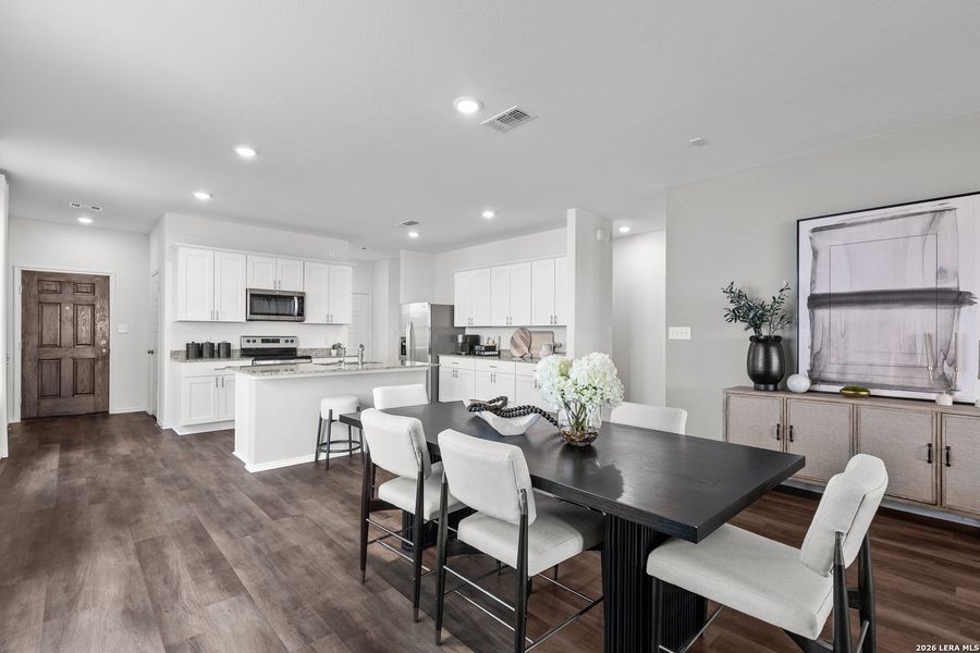 Furnished interior view inside a new home in Dove Song, Marion (Image 16).