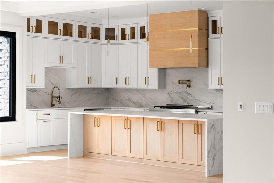 Furnished interior view inside a new home in , Dacula (Image 27).