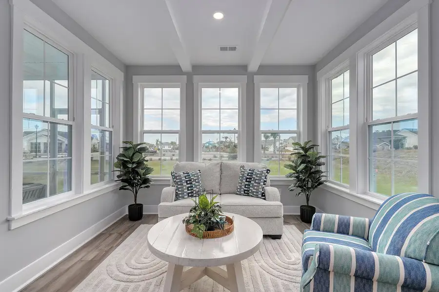 Representative furnished interior of a home built from the Warwick II - Vanguard Collection by Mungo Homes in Scotts Hill Village, Wilmington (Image 11).