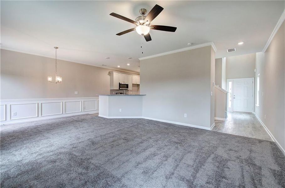 Spacious, unfurnished interior of a new home in , Cartersville (Image 10). Spacious, unfurnished interior of a new home in , Cartersville (Image 10).