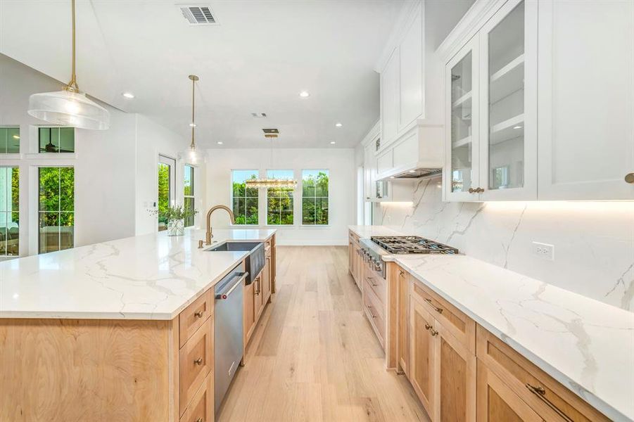 Furnished interior view inside a new home in , McKinney (Image 9).