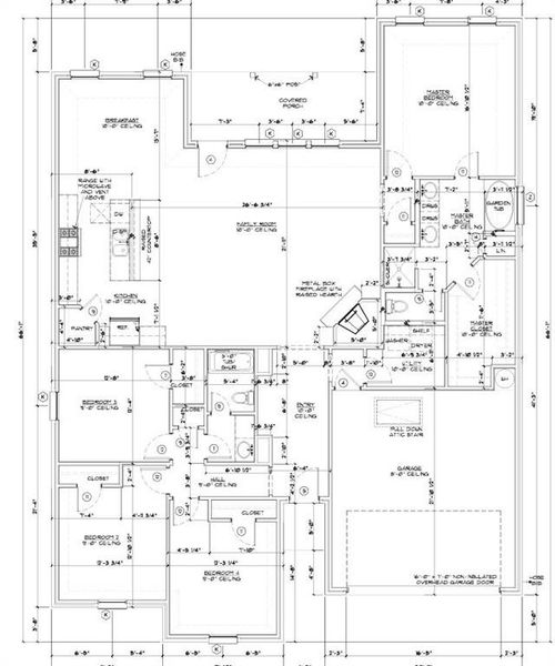 2D floor plan layout of this home in Whitestone Crest, Benbrook, TX (Image 4). 2D floor plan layout of this home in Whitestone Crest, Benbrook, TX (Image 4).