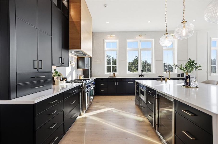 Furnished interior view inside a new home in , Oakland (Image 9). Furnished interior view inside a new home in , Oakland (Image 9).