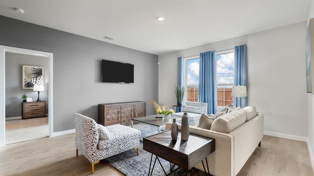 Furnished interior view inside a new home in Lankford Farms, Cleburne (Image 34).