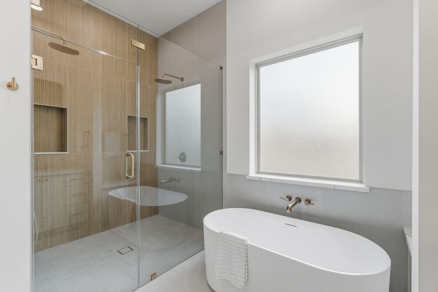 Furnished interior view inside a new home in , Houston (Image 15).