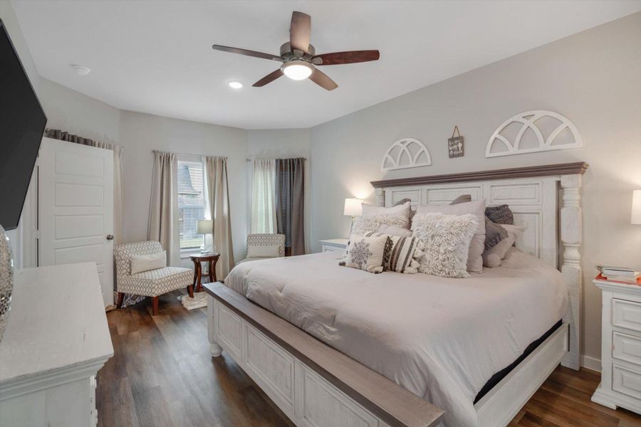 Furnished interior view inside a new home in Marvida, Cypress (Image 4).