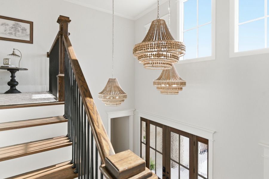 Close-up of interior finishes inside a home in Stella Ranch, Bryan (Image 85).