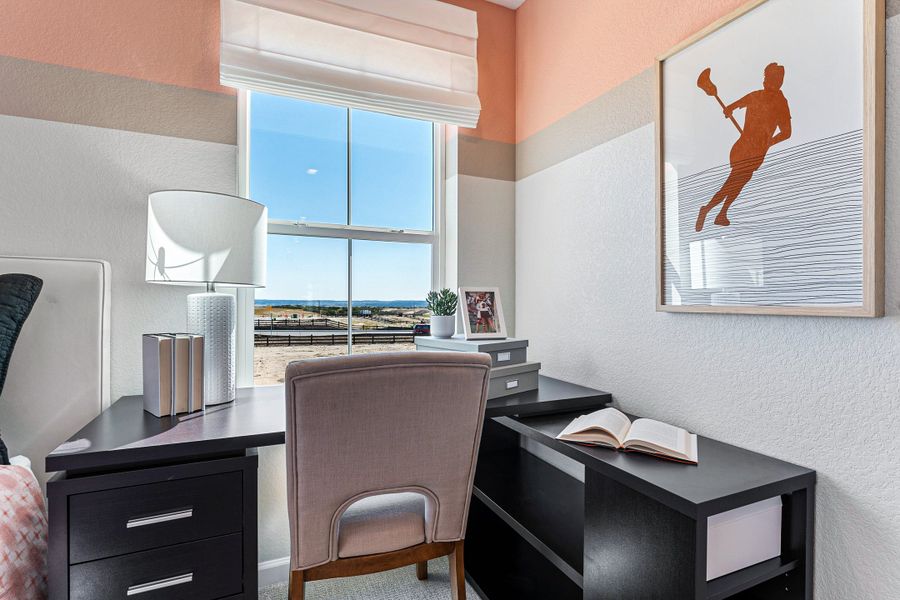 Representative furnished interior of a home built from the Fairmount | A Multi-Gen Home by Taylor Morrison in Macanta City Collection, Castle Rock (Image 43).