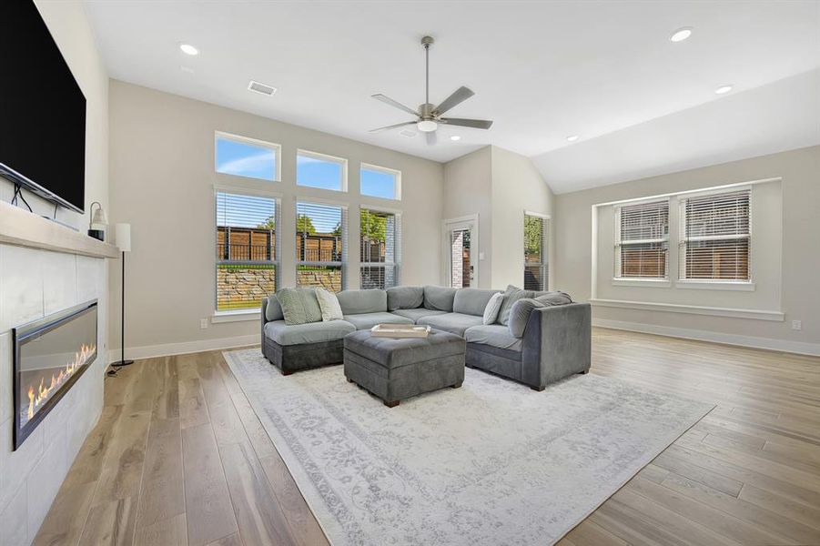 Furnished interior view inside a new home in , Mesquite (Image 30). Furnished interior view inside a new home in , Mesquite (Image 30).