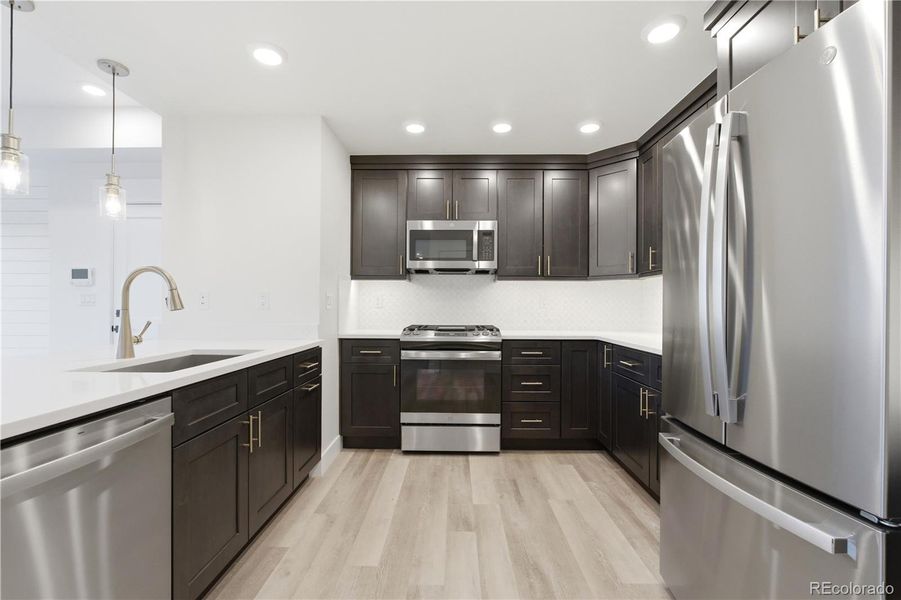 Furnished interior view inside a new home in , Louisville (Image 6).