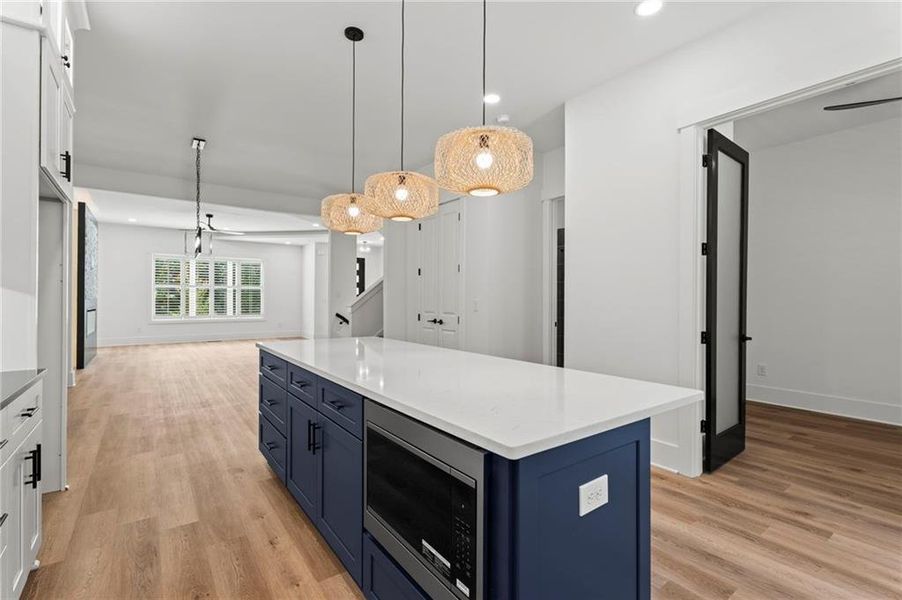 Furnished interior view inside a new home in , Stockbridge (Image 16).