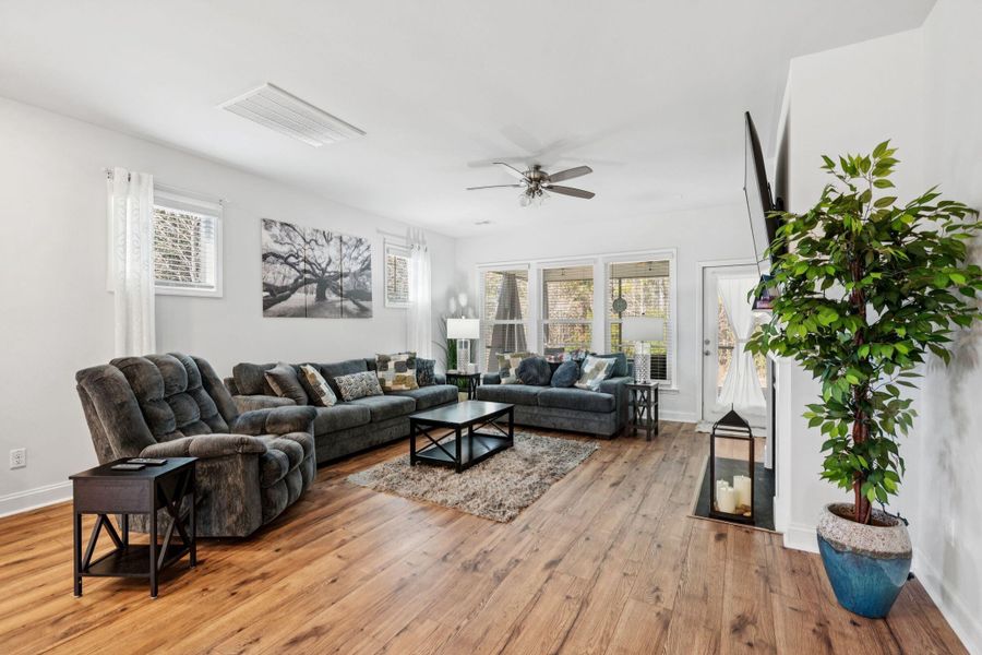 Furnished interior view inside a new home in , Johns Island (Image 40). Furnished interior view inside a new home in , Johns Island (Image 40).