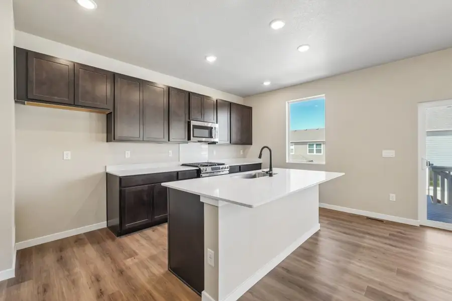 Furnished interior view inside a new home in Aspen Ranch, Fountain (Image 5).