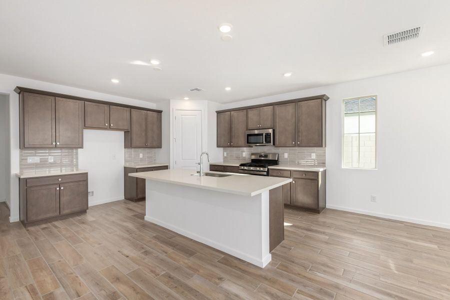 Furnished interior view inside a new home in Teravalis, Buckeye (Image 3).