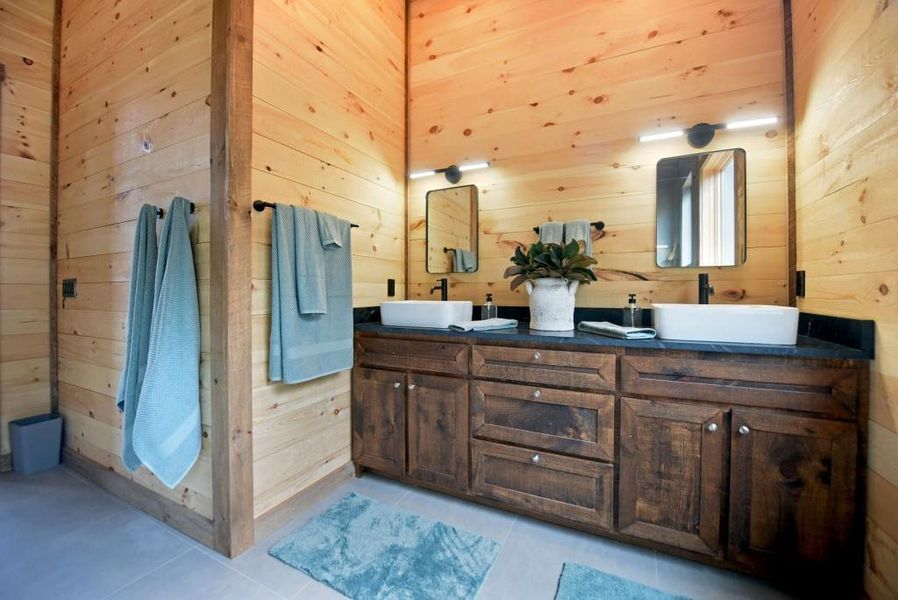 Furnished interior view inside a new home in , Blue Ridge (Image 4). Furnished interior view inside a new home in , Blue Ridge (Image 4).