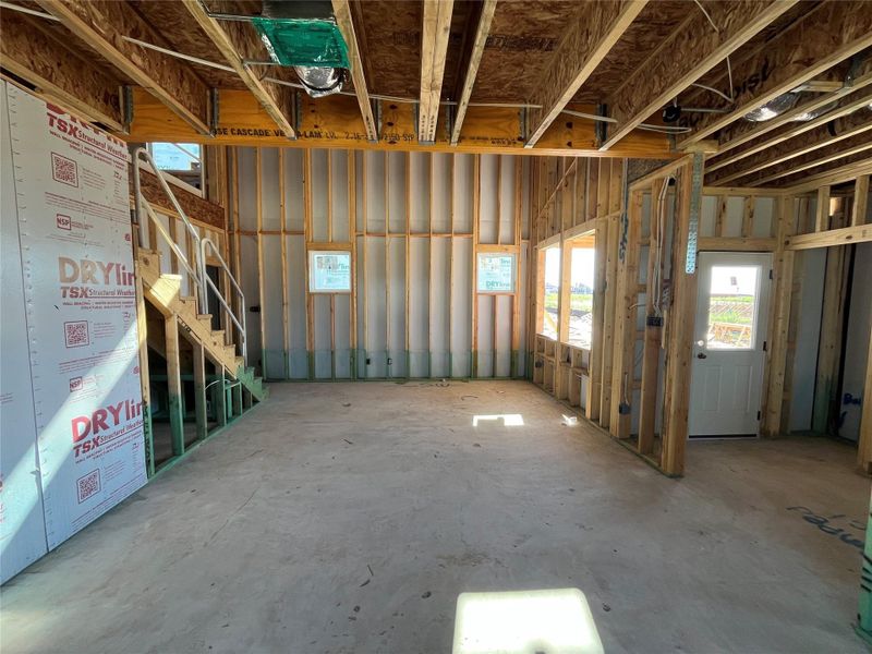 Spacious, unfurnished interior of a new home in The Homestead at Lariat, Liberty Hill (Image 27). Spacious, unfurnished interior of a new home in The Homestead at Lariat, Liberty Hill (Image 27).