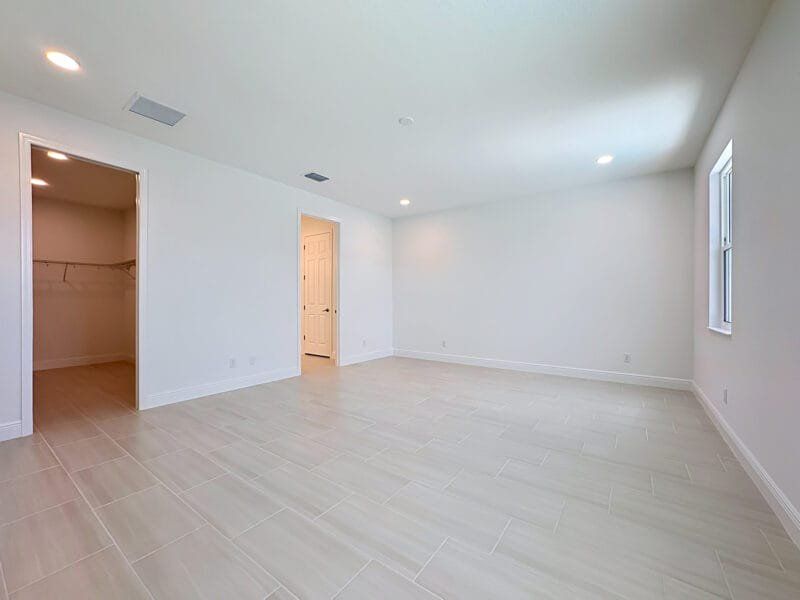 Spacious, unfurnished interior of a new home in Inspiration at Watercolor Place, Bradenton (Image 40). Spacious, unfurnished interior of a new home in Inspiration at Watercolor Place, Bradenton (Image 40).