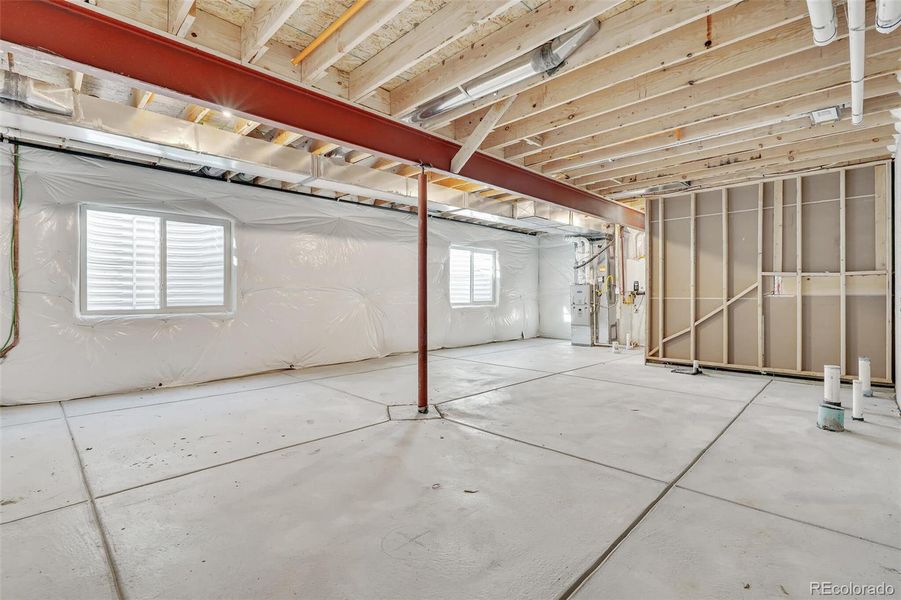 In-progress construction of a new home in Turnberry Villas, Commerce City, CO (Image 34).