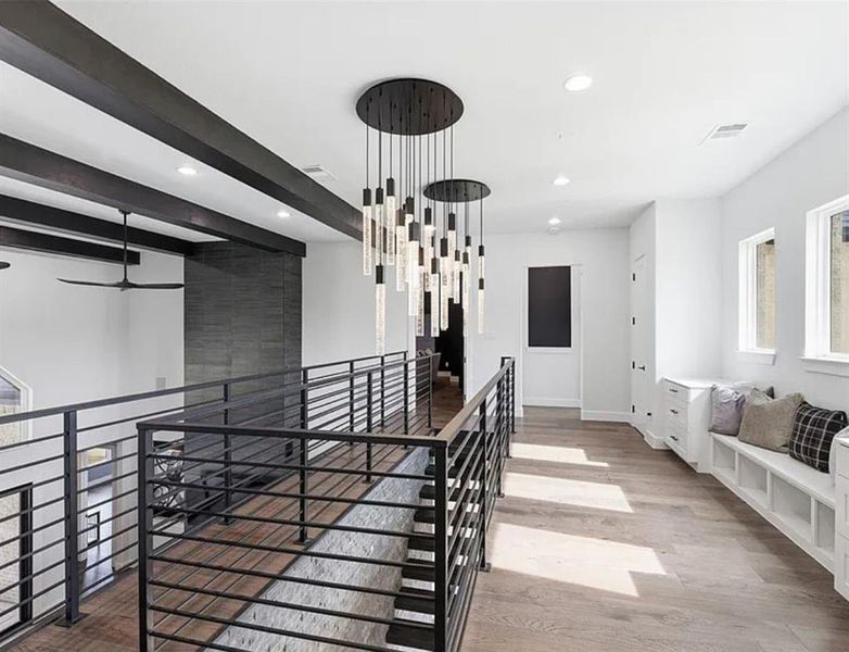 Furnished interior view inside a new home in , Aledo (Image 16). Furnished interior view inside a new home in , Aledo (Image 16).