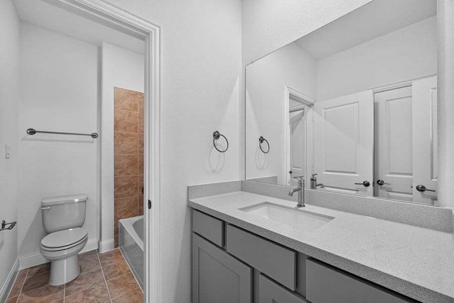 Furnished interior view inside a new home in The Ridge at Northlake, Northlake (Image 7).
