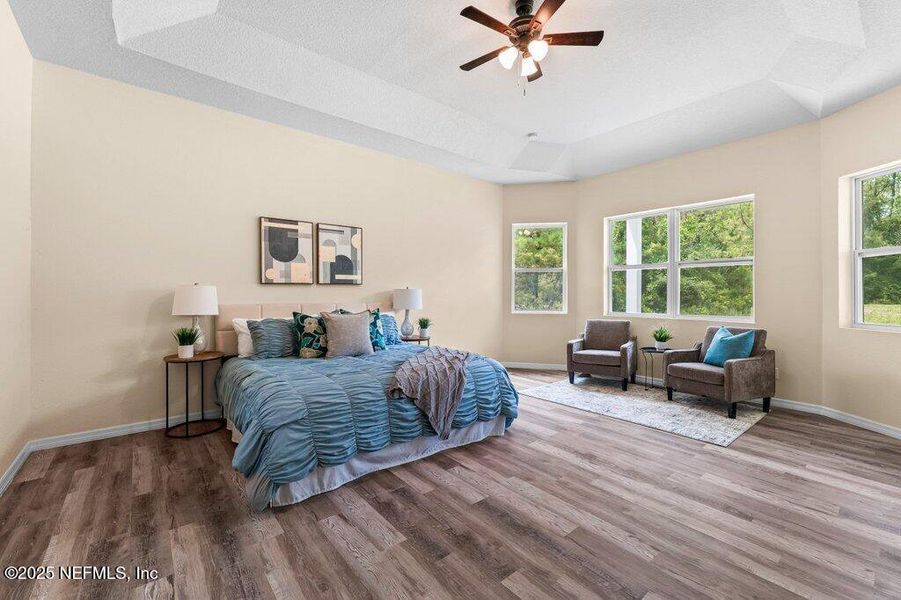 Furnished interior view inside a new home in , Jacksonville (Image 35).