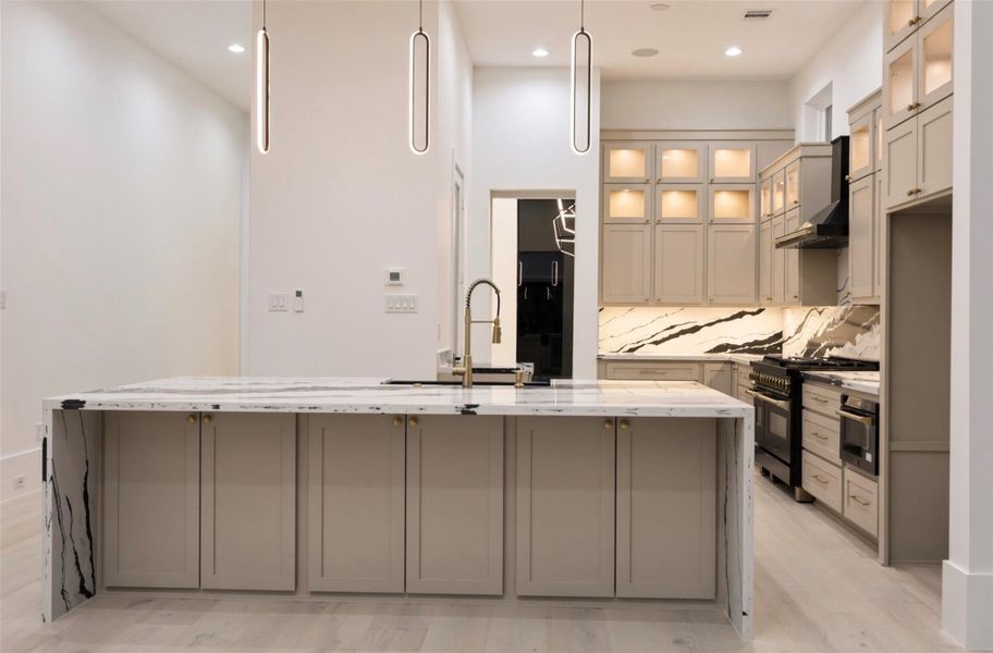 Furnished interior view inside a new home in , Houston (Image 7).